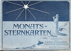 Monats-Sternkarten. 12 Sternenkarten ;Mit Beiheft: Das Weltgebäude. Eine Einführung in die Betrac...