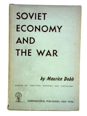 Seller image for Soviet Economy and the War for sale by World of Rare Books