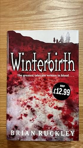 Imagen del vendedor de Winterbirth and Bloodheir. Signed and lined UK first editions, first printings of the first 2 novels in the Godless World series. a la venta por Signed and Delivered Books