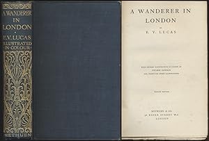 Image du vendeur pour A wanderer in London. With sixteen illustrations in colour by Nelson Dawson and thirty-six other illustrations. mis en vente par Antiquariat Lenzen