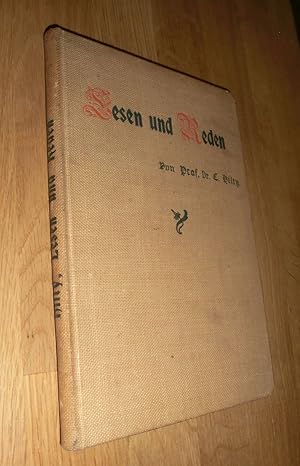 Seller image for Lesen und Reden for sale by Dipl.-Inform. Gerd Suelmann