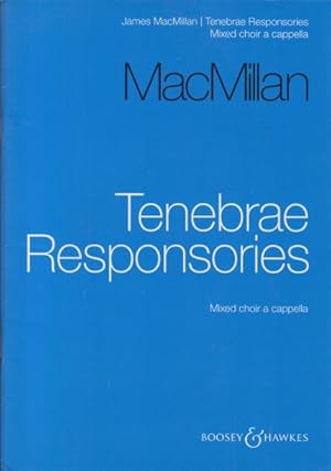 Tenebrae Responsories for Mixed Choir a cappella