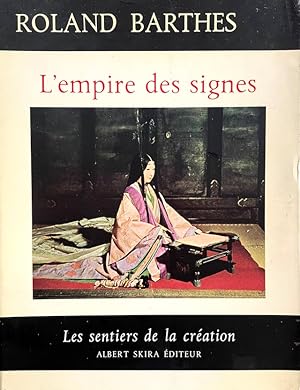 Imagen del vendedor de L'Empire des Signes (Les Sentiers de la Cration, N5) [French text] a la venta por Randall's Books