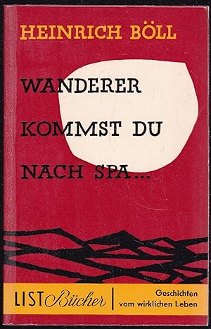 Image du vendeur pour Wanderer kommst du nach Spa. mis en vente par Graphem. Kunst- und Buchantiquariat
