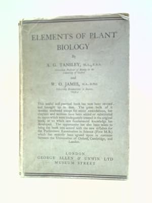 Immagine del venditore per Elements of Plant Biology venduto da World of Rare Books