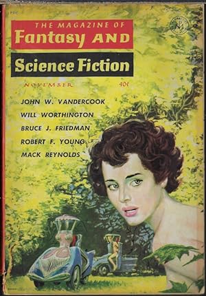 Immagine del venditore per The Magazine of FANTASY AND SCIENCE FICTION (F&SF): November, Nov. 1960 venduto da Books from the Crypt