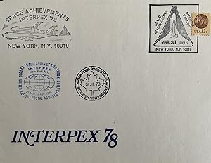 A Late 1970s American Philatelic Program Guides Honoring the U.S. Space Program