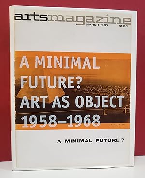 Imagen del vendedor de A Minimal Future? Art as Object 1958-1968 a la venta por Moe's Books