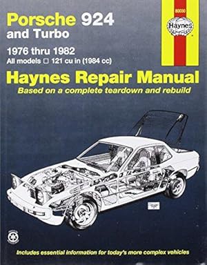 Seller image for Porsche 924 and Turbo 1976-82 Owner's Workshop Manual (Haynes Porsche 924 Owners Workshop Manual) for sale by WeBuyBooks