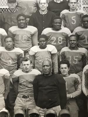 Silver Gelatin Photo of Integrated Football Team, 1950s