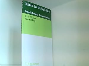 Imagen del vendedor de Klinik der Wirbelsule. Befunderhebung, Therapieplanung a la venta por Book Broker