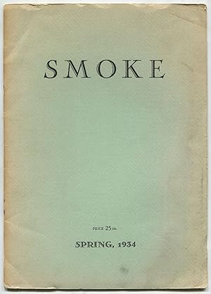 Bild des Verkufers fr Smoke - Spring, 1934 (Vol. III, No. 2) zum Verkauf von Between the Covers-Rare Books, Inc. ABAA