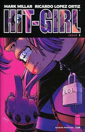 Seller image for HIT-GIRL Issue 1 (2nd print - Mark Millar - 2018) for sale by Comics Monster