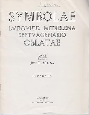 Nueva inscripción griega sobre colgante de oro (Astorga, León). [De: Symbolae. Ludovico Mitxelena...