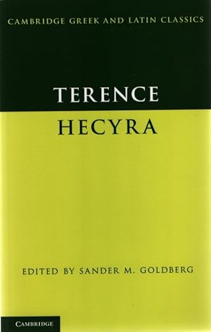 Bild des Verkufers fr Terence. Hecyra. Second Edition. Cambridge Greek and Latin Classics. zum Verkauf von Fundus-Online GbR Borkert Schwarz Zerfa