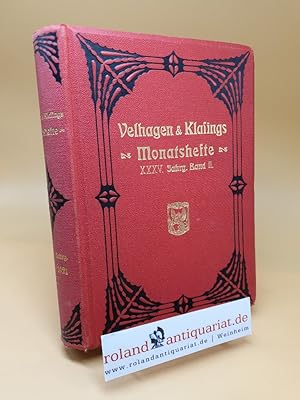 Imagen del vendedor de Velhagen und Klasings ; Monatshefte 35. Jahrgang ; Band 2 a la venta por Roland Antiquariat UG haftungsbeschrnkt