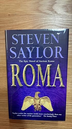 Imagen del vendedor de Roma. Signed, lined and dated UK first edition, first printing a la venta por Signed and Delivered Books