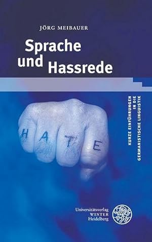 Bild des Verkufers fr Sprache und Hassrede zum Verkauf von AHA-BUCH GmbH