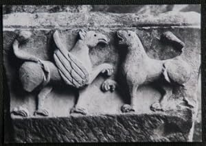 Eglise Sainte-Foy Conques Tailloir du cloitre carte postale