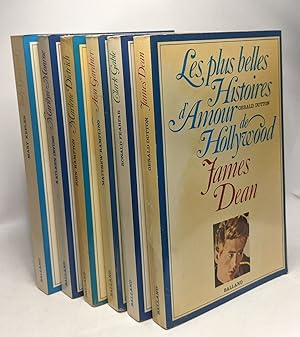 Seller image for Les plus belles histoire d'amour de Hollywood: Judy Garland Marilyn Monroe Marlne Dietrich Ava Gardner Clark Gable James Dean for sale by crealivres