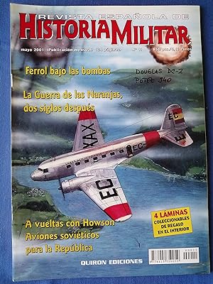 Imagen del vendedor de Revista Espaola de Historia Militar. N 11, mayo 2001 a la venta por Perolibros S.L.
