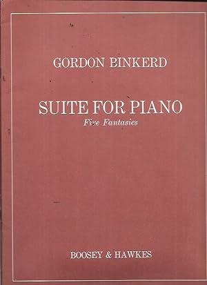 Imagen del vendedor de Site for Piano: Five Fantasies a la venta por Bookfeathers, LLC
