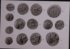 Greek Coins Postcard British Museum