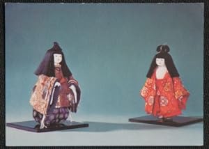 Bild des Verkufers fr Japan Postcard Artistic Dolls Court Noble & Lady In Waiting zum Verkauf von Postcard Anoraks