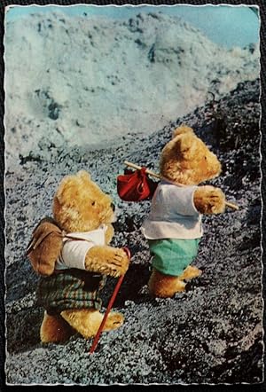 Teddy Bears Walk Postcard Published by Gravo