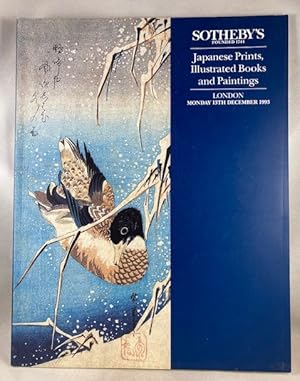 Japanese Prints Illustrated Books Paintings. Sotheby's London, 13th December 1993