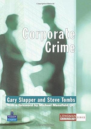 Seller image for Corporate Crime (Longman Criminology Series) for sale by WeBuyBooks
