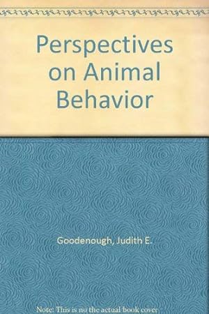 Seller image for Perspectives on Animal Behavior for sale by WeBuyBooks