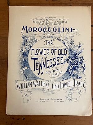 Seller image for THE FLOWER OF OLD TENNESSEE: A DESCRIPTIVE BALLAD for sale by Jim Hodgson Books