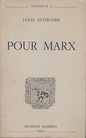 Image du vendeur pour POUR MARX mis en vente par Librairie l'Aspidistra