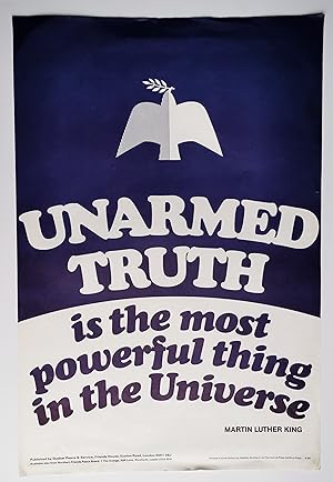Affiche - UNARMED TRUTH - Quaker Peace & Service Londres - 1984