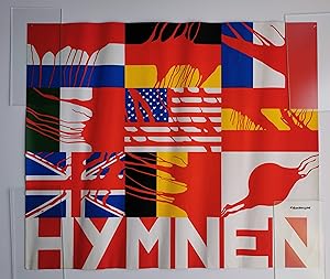 Affiche HYMNEN Sérigraphie signée de Gérard FROMANGER - 1970