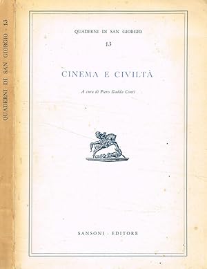 Imagen del vendedor de Cinema e civilt a la venta por Biblioteca di Babele