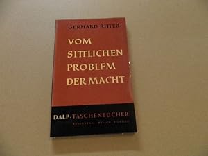 Seller image for Vom sittlichen Problem der Macht for sale by Versandantiquariat Schfer