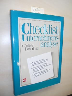 Checklist Unternehmensanaylse.