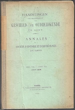 Cartulaire de l'Abbaye d'Elsegem - ANNALES du CERCLE HISTORIQUE et ARCHÉOLOGIQUE de GAND 1907