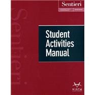 Seller image for SENTIERI-STUDENT ACTIVITIES MANUAL for sale by eCampus