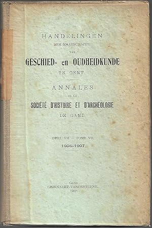 Regestres de Philippe d'Alsace, Comte de Flandre - ANNALES du CERCLE HISTORIQUE et ARCHÉOLOGIQUE ...