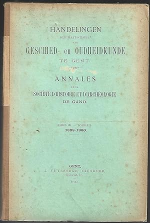 Contributions à l'histoire des VOISINAGES à GAND - ANNALES du CERCLE HISTORIQUE et ARCHÉOLOGIQUE ...