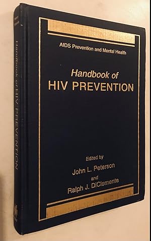 Seller image for Handbook of HIV Prevention (Aids Prevention and Mental Health) for sale by Once Upon A Time