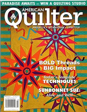 Seller image for American Quilter, Vol. XXVII, No2., March 2011 for sale by Bookman Books