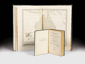 Seller image for Voyage de dcouvertes aux Terres Australes, excut sur les corvettes le Gographe, le Naturaliste, et la golette le Casuarina, Pendant les annes 1800, 1801, 1802, 1803 et 1804 ; sous le commandement du capitaine de vaisseau N. Baudin. Navigation et gographie. Publi par ordre de son excellence le ministre de la marine et des colonies ; et rdig par M. Louis FREYCINET (Avec un Atlas.) for sale by LIBRAIRIE HRODOTE JEAN-LOUIS CECCARINI