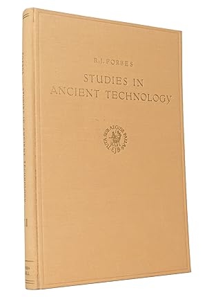 Bild des Verkufers fr Studies in Ancient Technology, Volume III [3] : With 46 Figures and XXIV [24] Tables zum Verkauf von exlibris24 Versandantiquariat