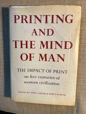 Imagen del vendedor de Printing and the Mind of Man a la venta por Anytime Books