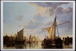 Image du vendeur pour Aelbert Cuyp Artist (1620-1691) The Maas At Dordrecht mis en vente par Postcard Anoraks