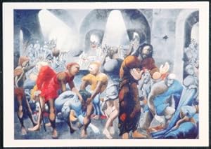 Seller image for Edward Burra Artist (1905-1976) The Pool Of Bethesda Postcard for sale by Postcard Anoraks
